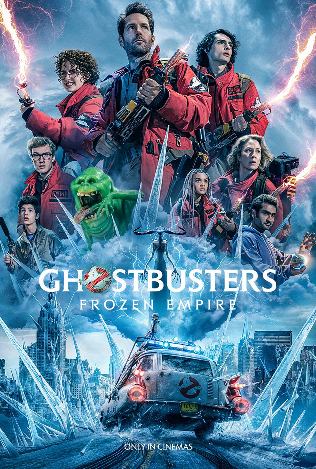 Movie Poster: Ghostbusters: Apocalipsis fantasma