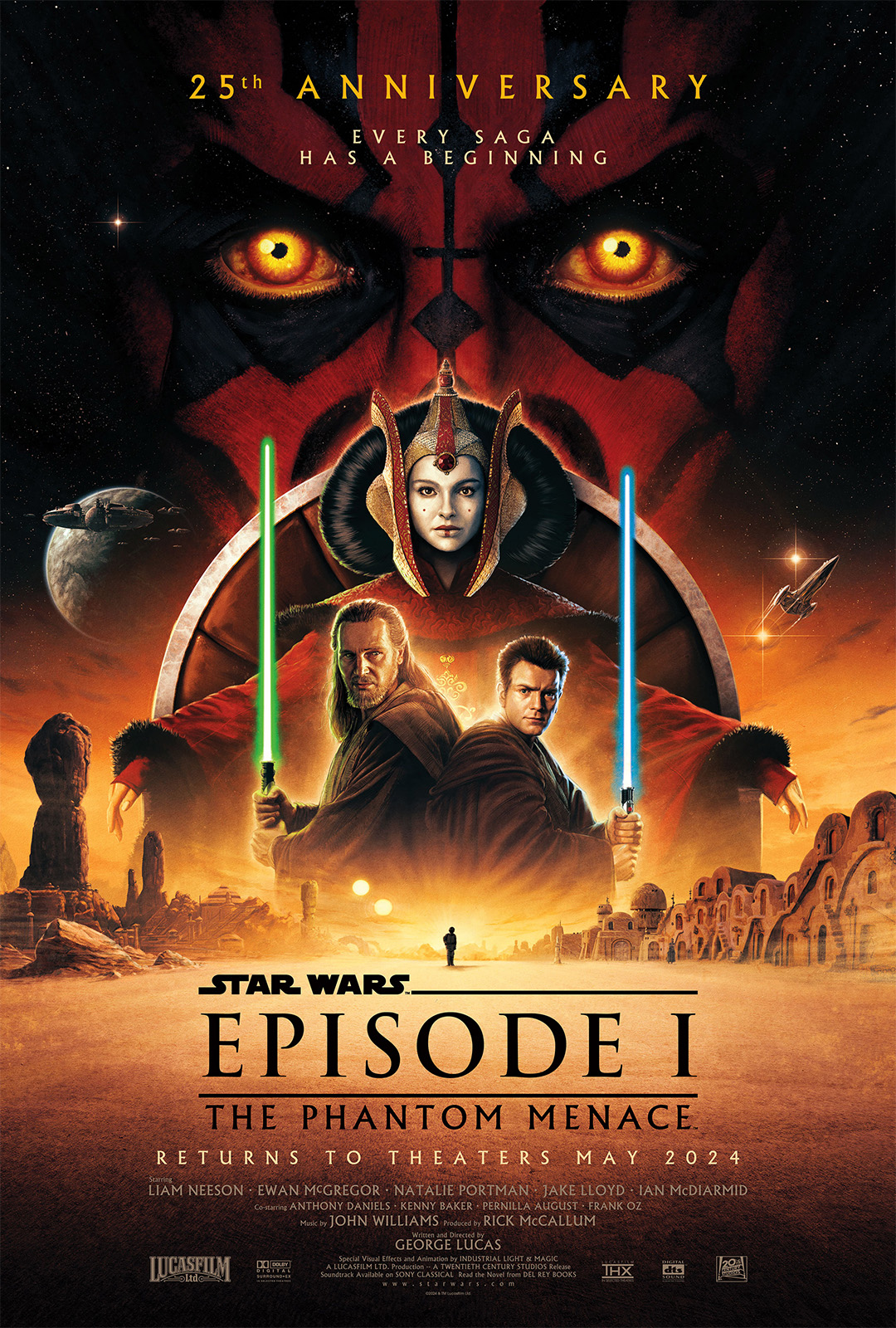 Movie Poster: Star Wars: Episode I The Phantom Menace