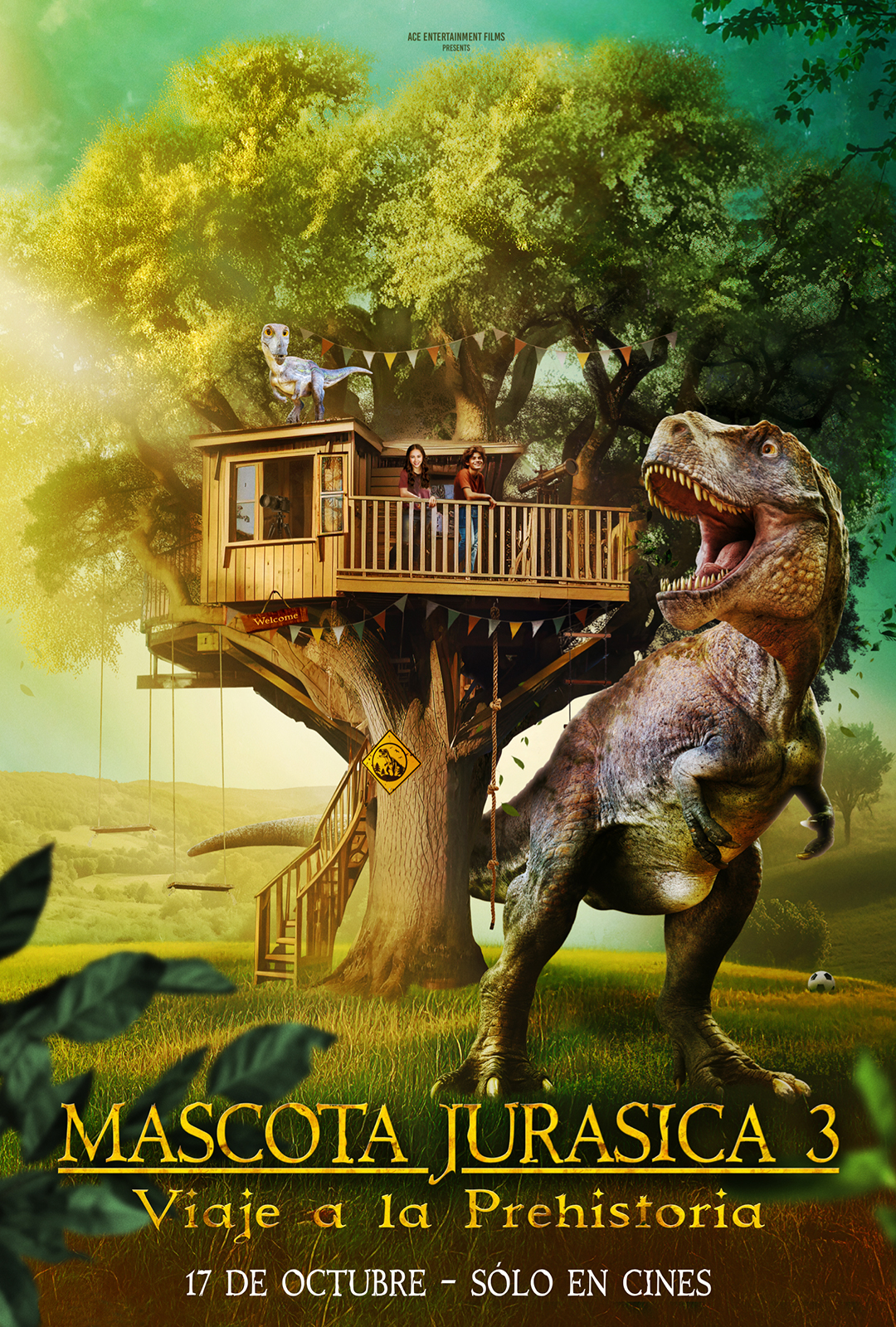 Movie Poster: The Adventures of Jurassic Pet: Return to the Wild