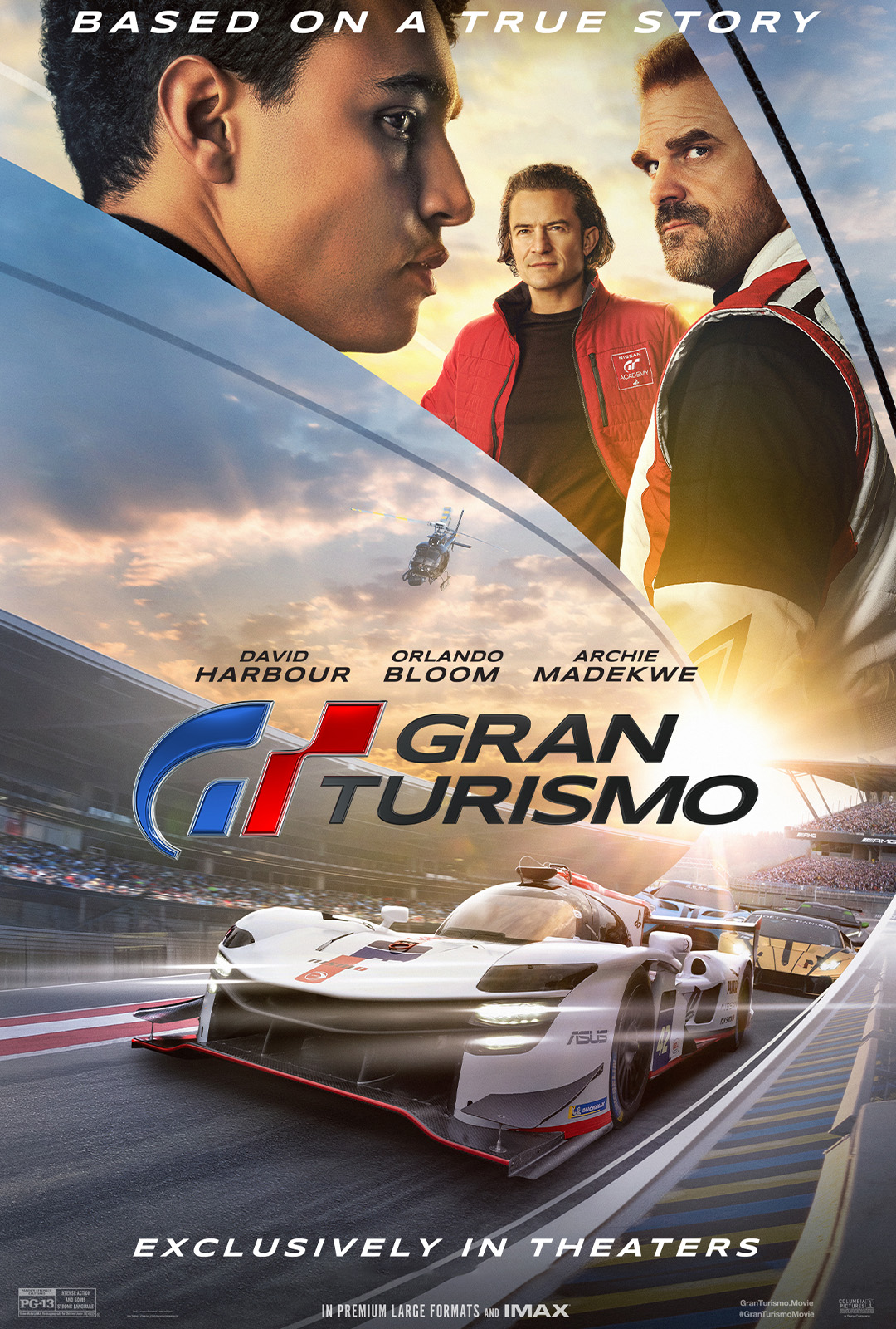 Movie Poster: Gran Turismo: De jugador a corredor