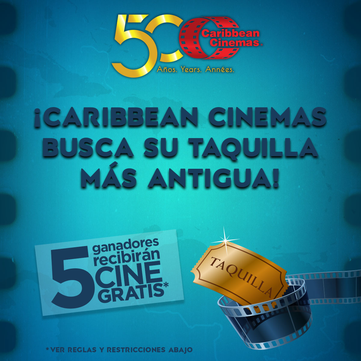 Caribbean Cinemas busca su taquilla más antigua
