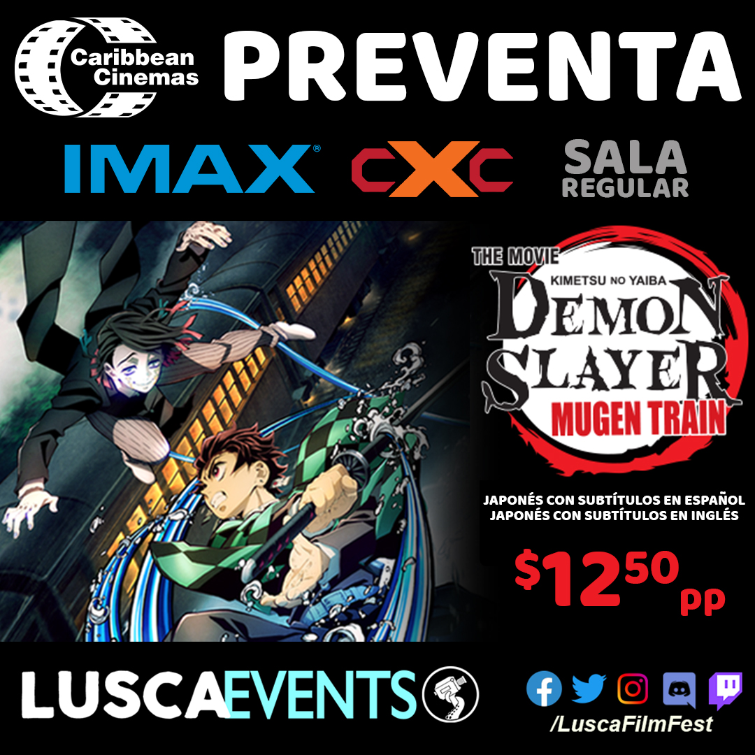 Caribbean Cinemas US Virgin Islands - The most anticipated animated film of  the year, #DemonSlayer: Mugen Train opens TOMORROW! Tickets available at  ticket booth and online: caribbeancinemas.com/stthomas  caribbeancinemas.com/stcroix Japanese version