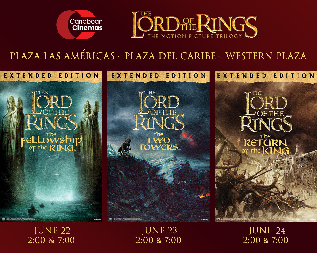 lord of the rings 3 date